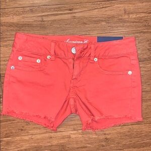 NEW AMERICAN EAGLE MIDI Short Coral sz 00